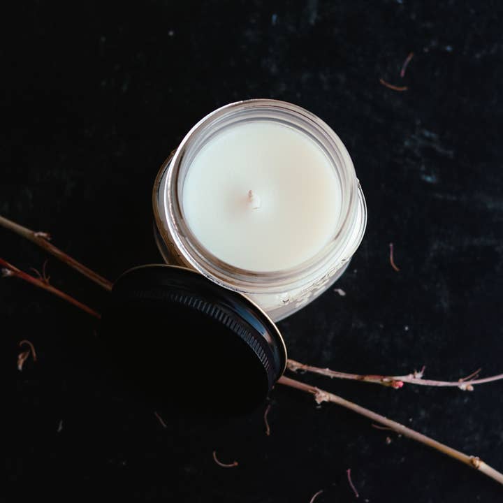 Cedar Mountain Candle - Wholesale Jar/Filled Candle - FALL SCENTS: Mason Jar Soy Candle2