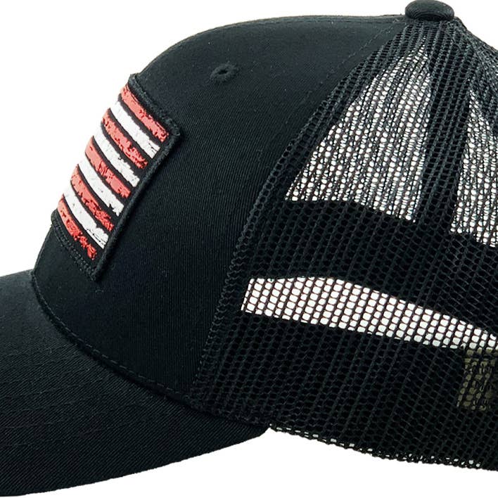 KBETHOS - Wholesale Trucker Hat - Men's - FLAG UV PRINT PATCH MESH BACK BALLCAP24