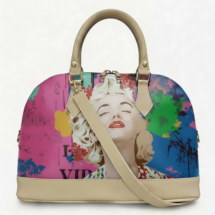Alisya Madinbo Tas - Gemaakt in Italië - MET MARILYN GRAFIEK voor wholesale door MADINBO