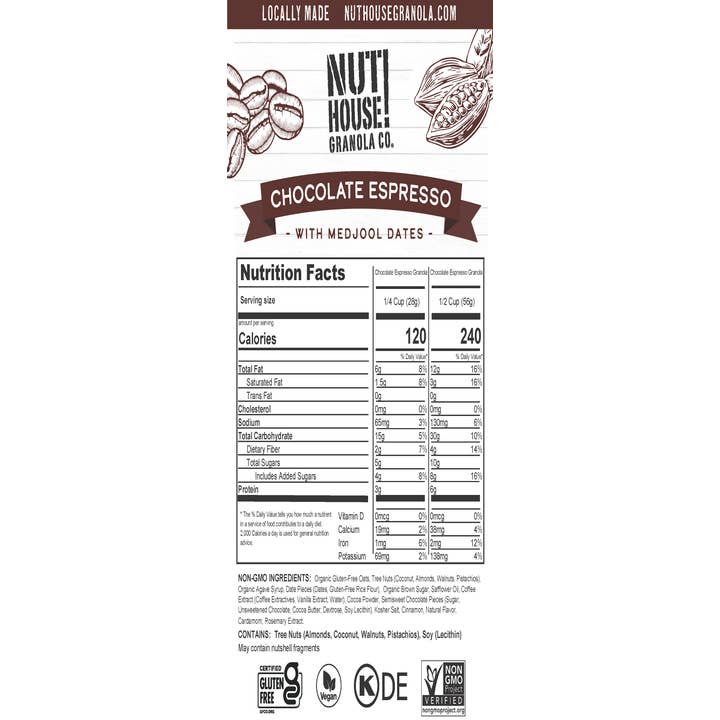 NutHouse! Granola Company - Wholesale Granola - Chocolate Espresso Granola, 10lb Bulk3