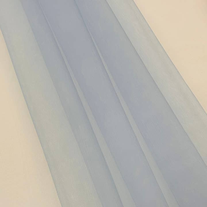 Mond Lace Textile - Wholesale Fabric - PERI BLUE Soft Tulle 60"5