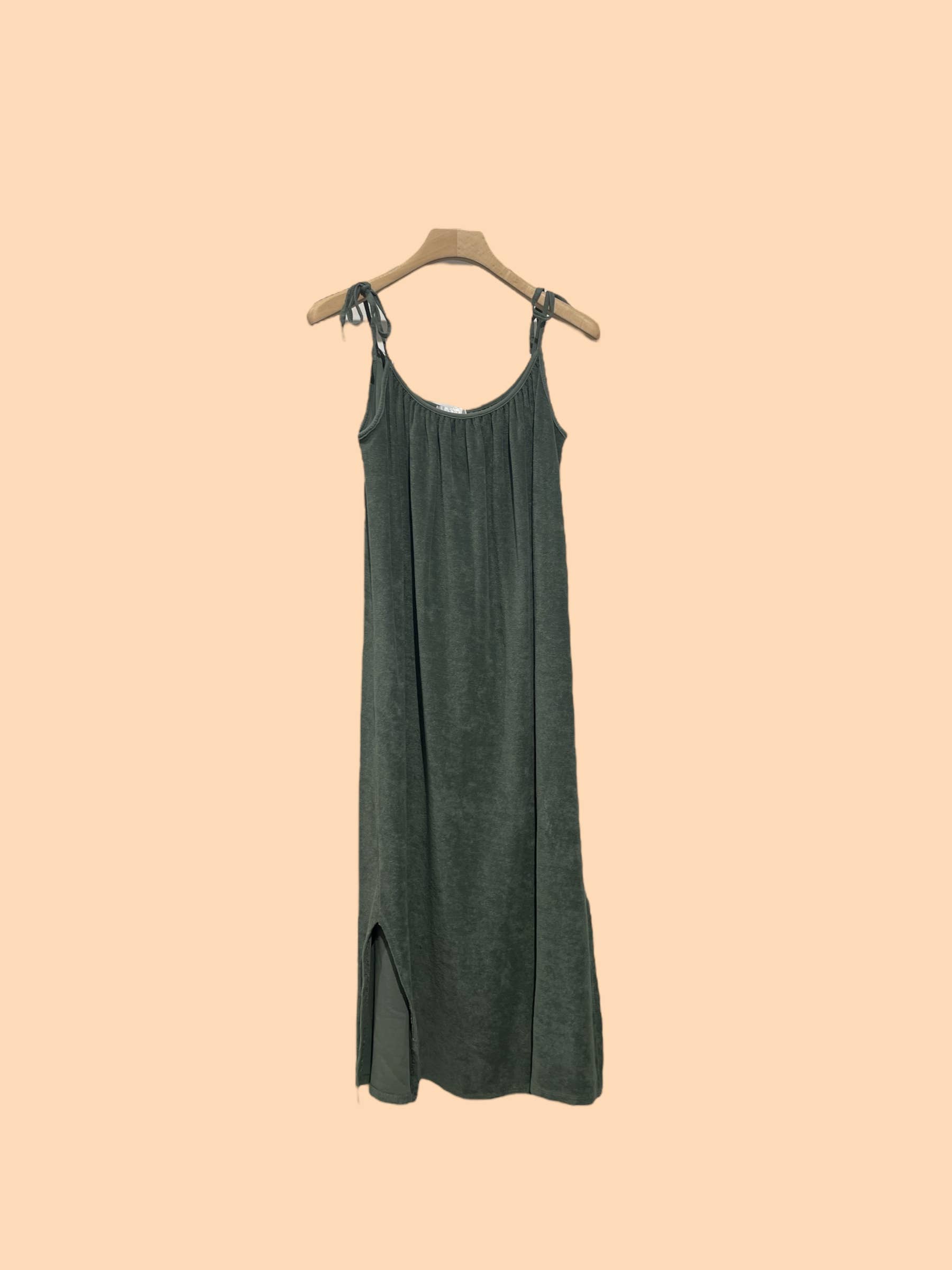 Nota bene - Wholesale Dress - Women's - Strappy Terry Dress – 100% Cotton Art 74125