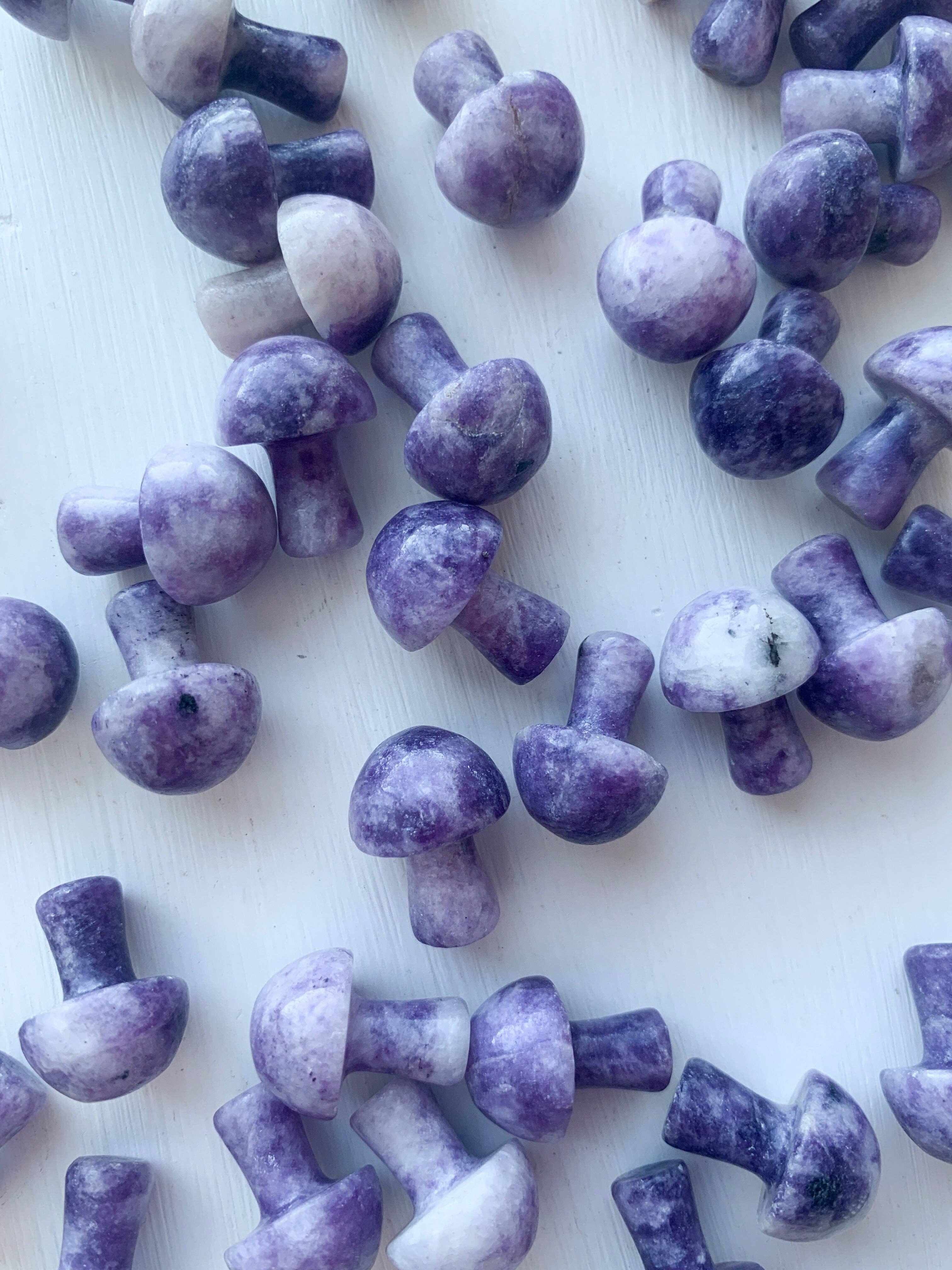 Crystal Vibes Inc. - Vendita all'ingrosso Pietra/cristallo spirituale - Mini intagli a forma di fungo5