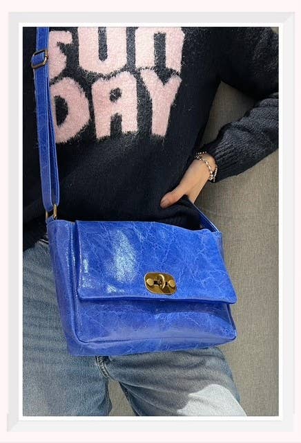 Z et Z - Wholesale Shoulder Bag - Women's - Vintage-effect leather shoulder bag5