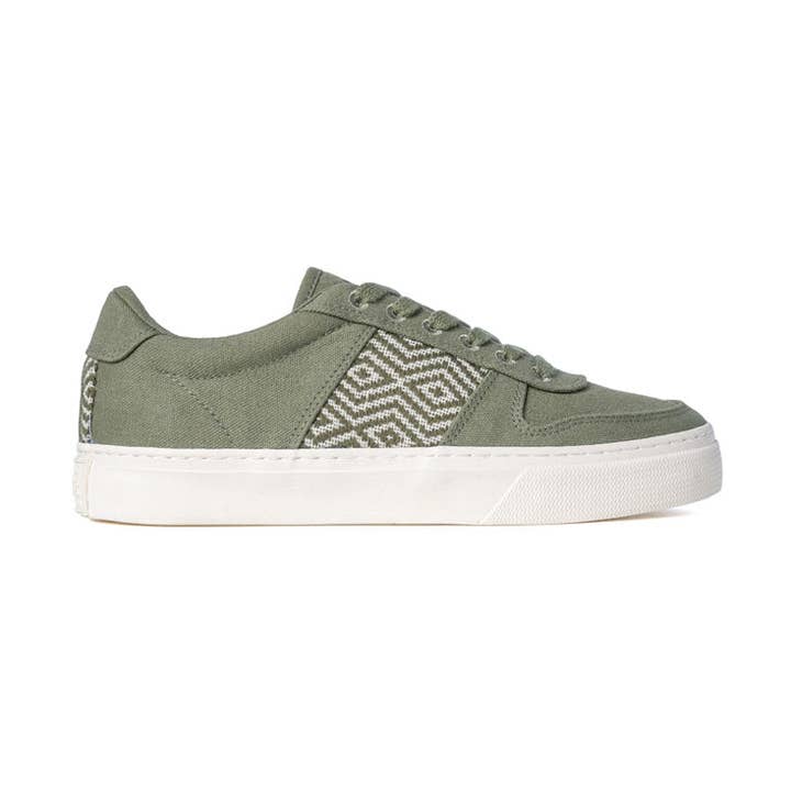 Mai Chau Canvas groen canvas tennis
voor wholesale door N'GO Shoes