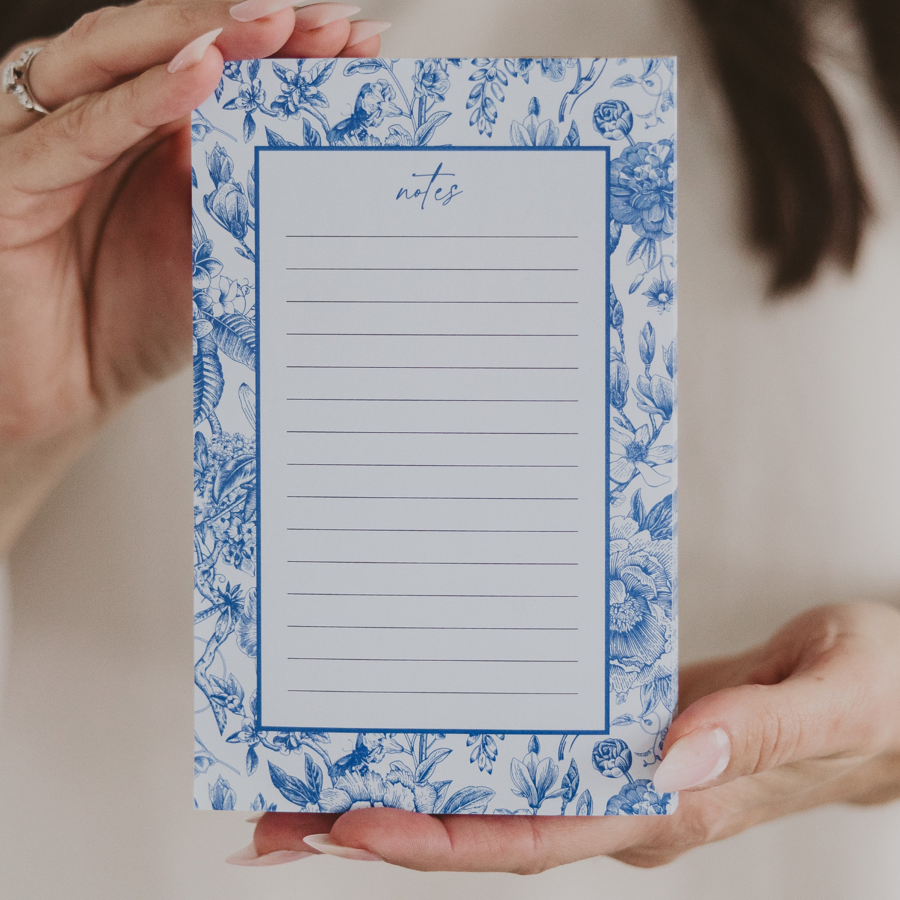 Sweet Water Decor - Wholesale Notepad - Blue Delft Notepad - Stationery & Office Accessories1