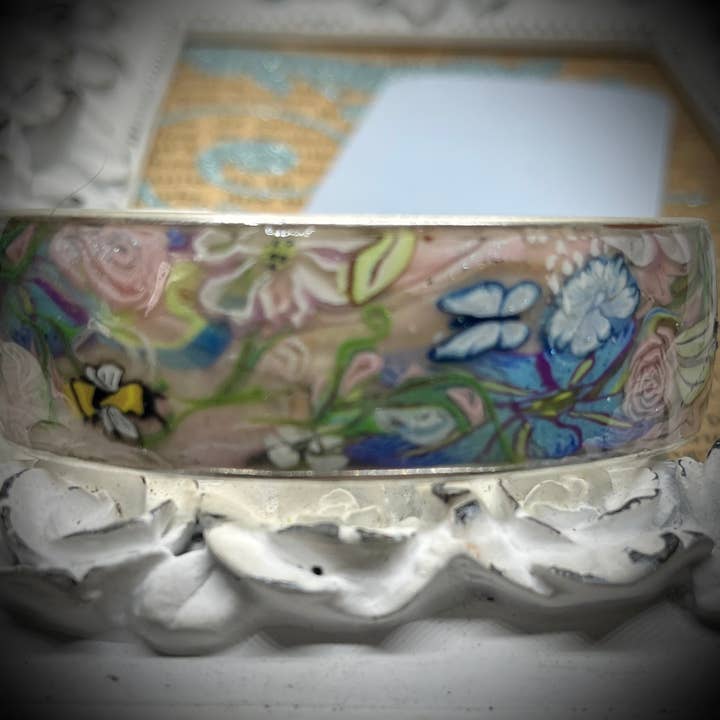 Country Garden Cuff Bracelet B for wholesale by Catie Raymond Designs