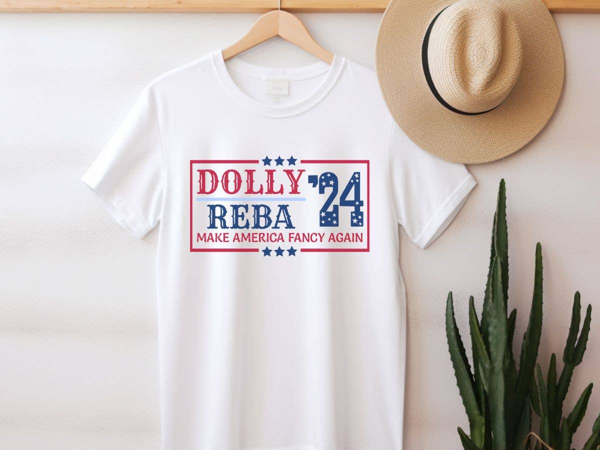 Sister Ray - Wholesale T-Shirt (Graphic) - Women's - Dolly Parton Reba McEntire 2024 Political  T Shirt1