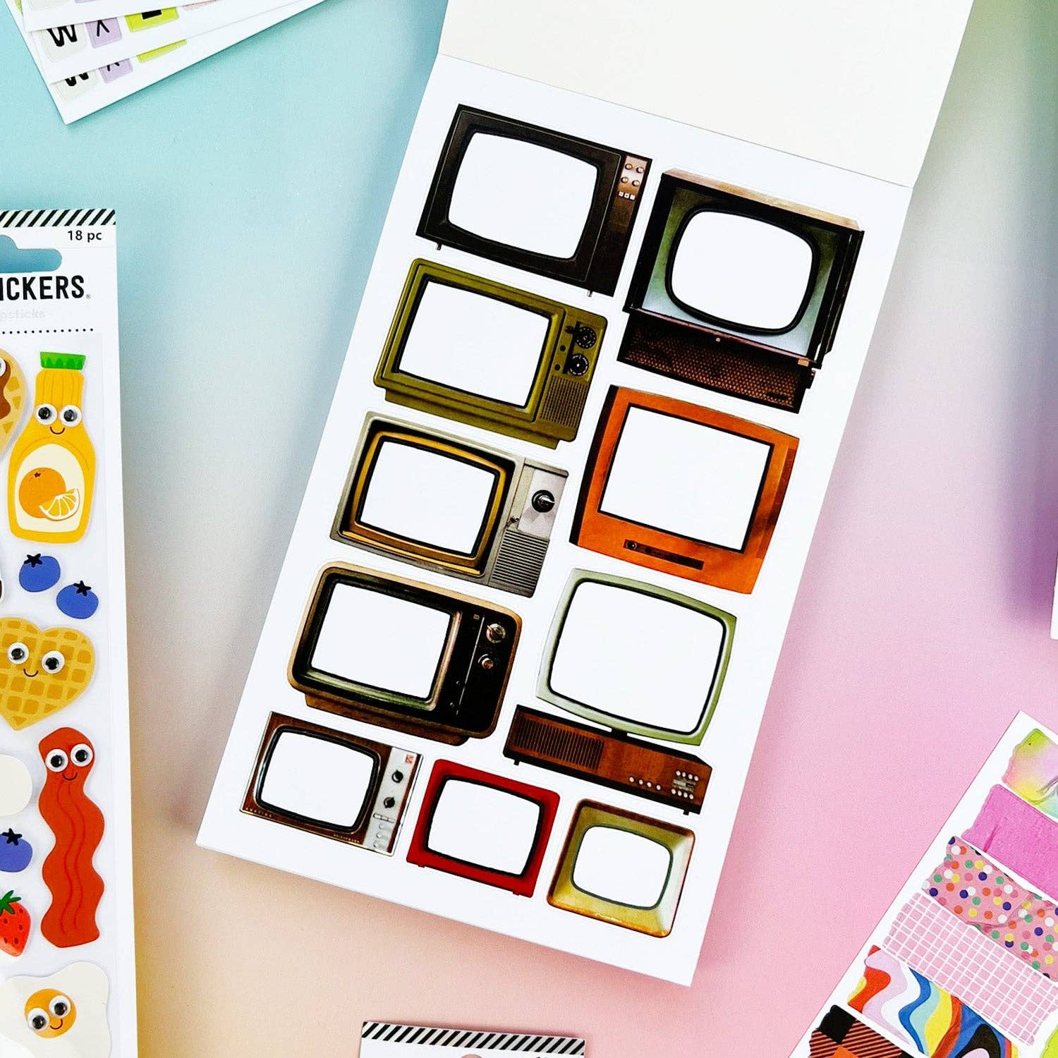 Pipsticks - Wholesale Sticker - Mix & Match Junk Journal Sticker Book3