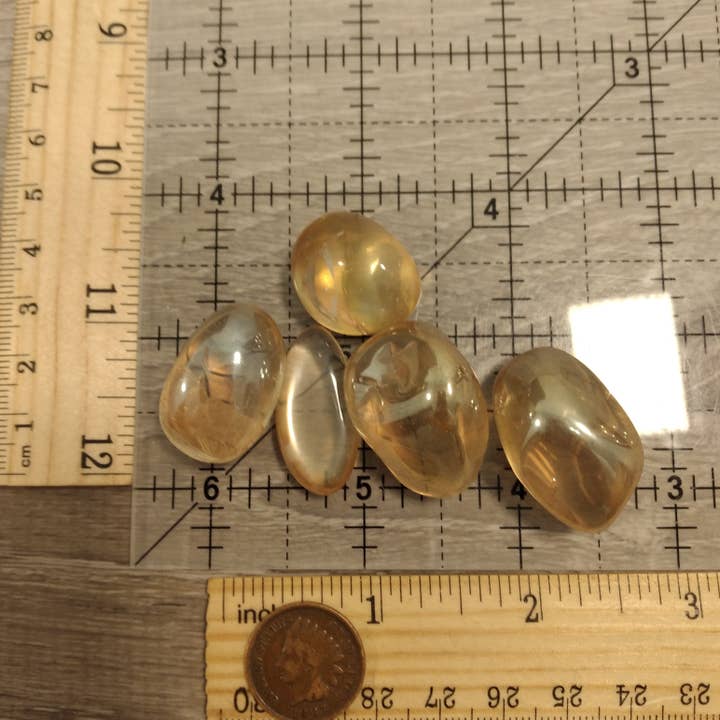 Keystone Crystals - Wholesale Spirituele steen/kristal - Mandarijn Sunshine Orange Aura tuimelde 1 pond