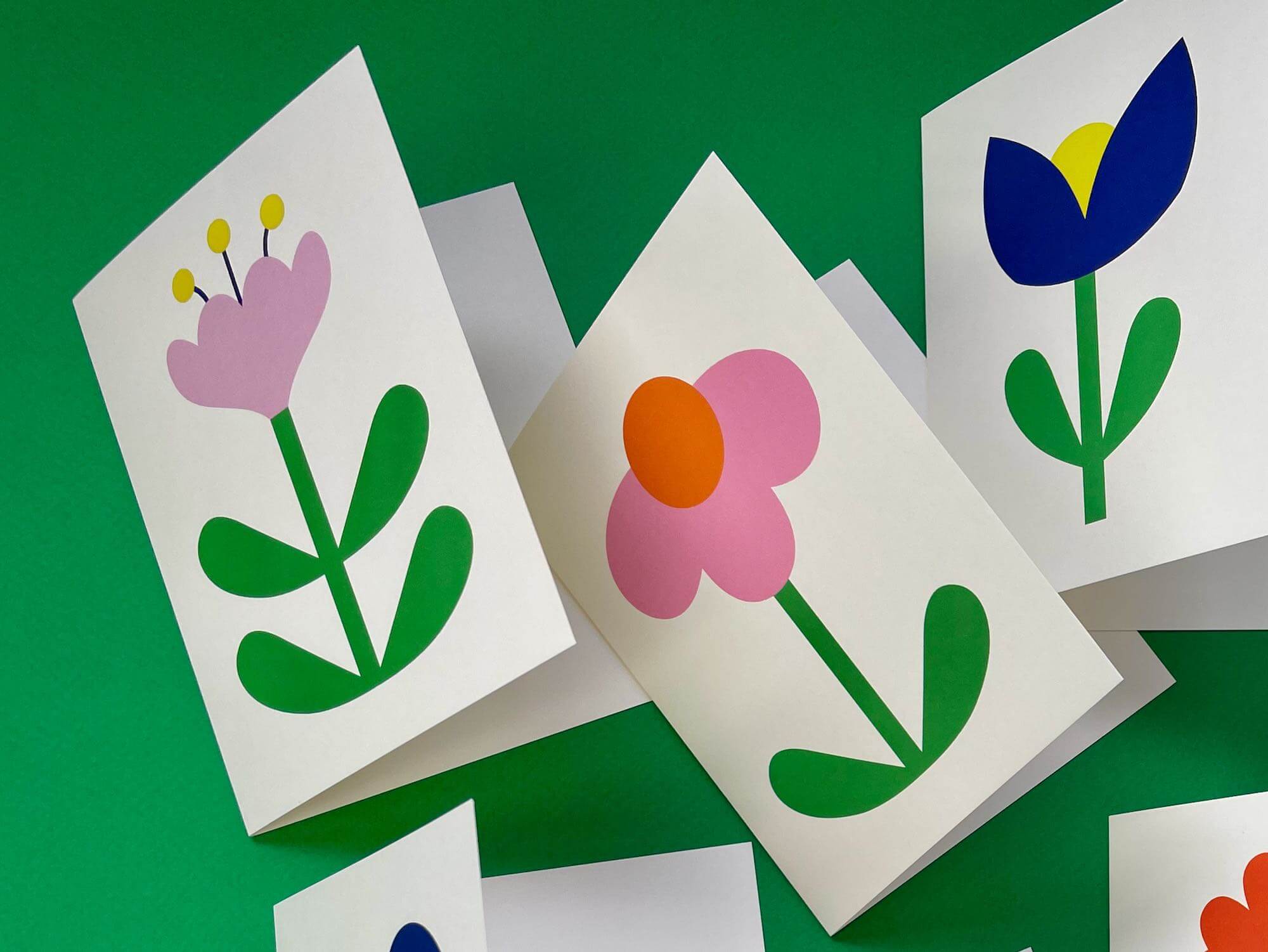 My Darlin' - Vendita all'ingrosso Biglietti di auguri generici - Biglietto bianco Flower Friend n. 3, Crocus Madame1