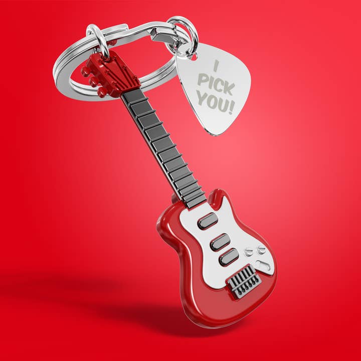 Kontiki - Wholesale Keychain - Unisex - Electric Guitar Keychain - METALMORPHOSE2