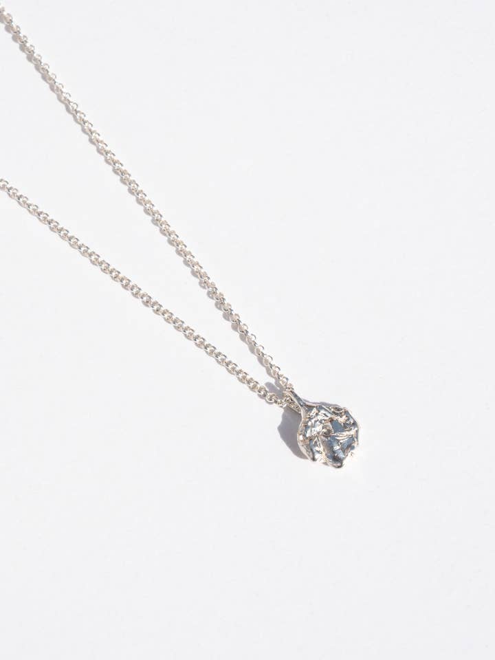 La Mer Necklace S in Recycled Sterling Silver for wholesale by Swim to the Moon