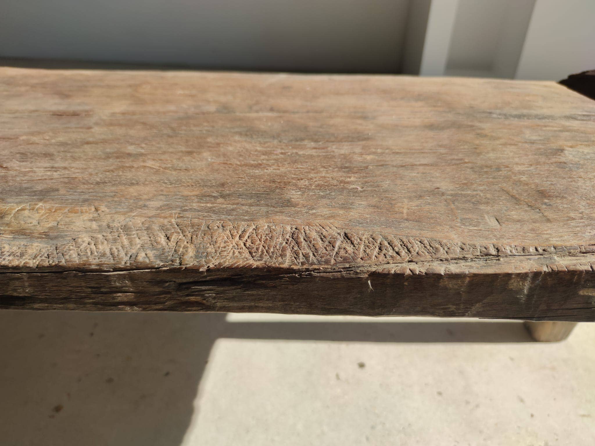 Office Objets - Wholesale Bench - Very large antique teak bench H:50cm L:2m0619