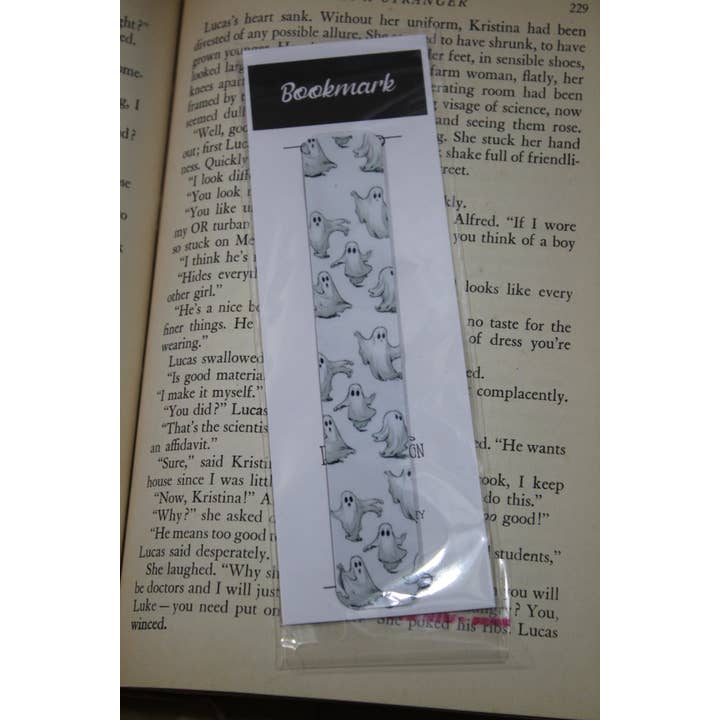 Raven Design – Engroshandel Bogmærke – Sød spøgelsesdans//Magnet Fold Bogmærke 3