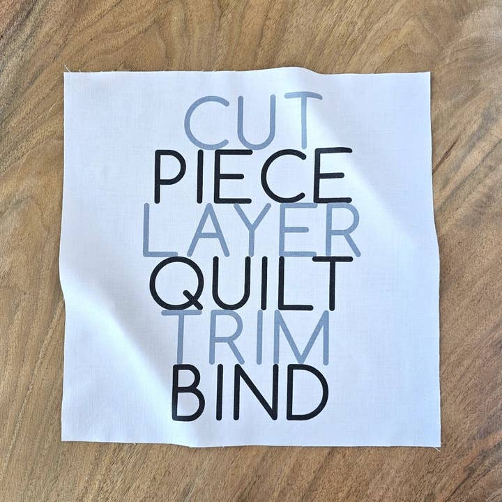 Staci W Creative LLC - Wholesale Craft sewing kit - Cut to Bind Quilt Pattern and Fabric Panel6