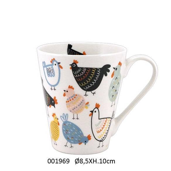 Mug 'Rejane' Ø8.5 X H.10 cm/325 ml for wholesale by Faye