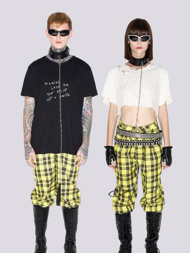 WINSTON BROEK GEEL voor wholesale door Come On Europe