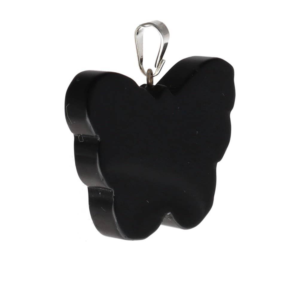 Vives de la Cortada S.L - Wholesale Individual Charm/Pendant - Obsidian Butterfly Pendant1