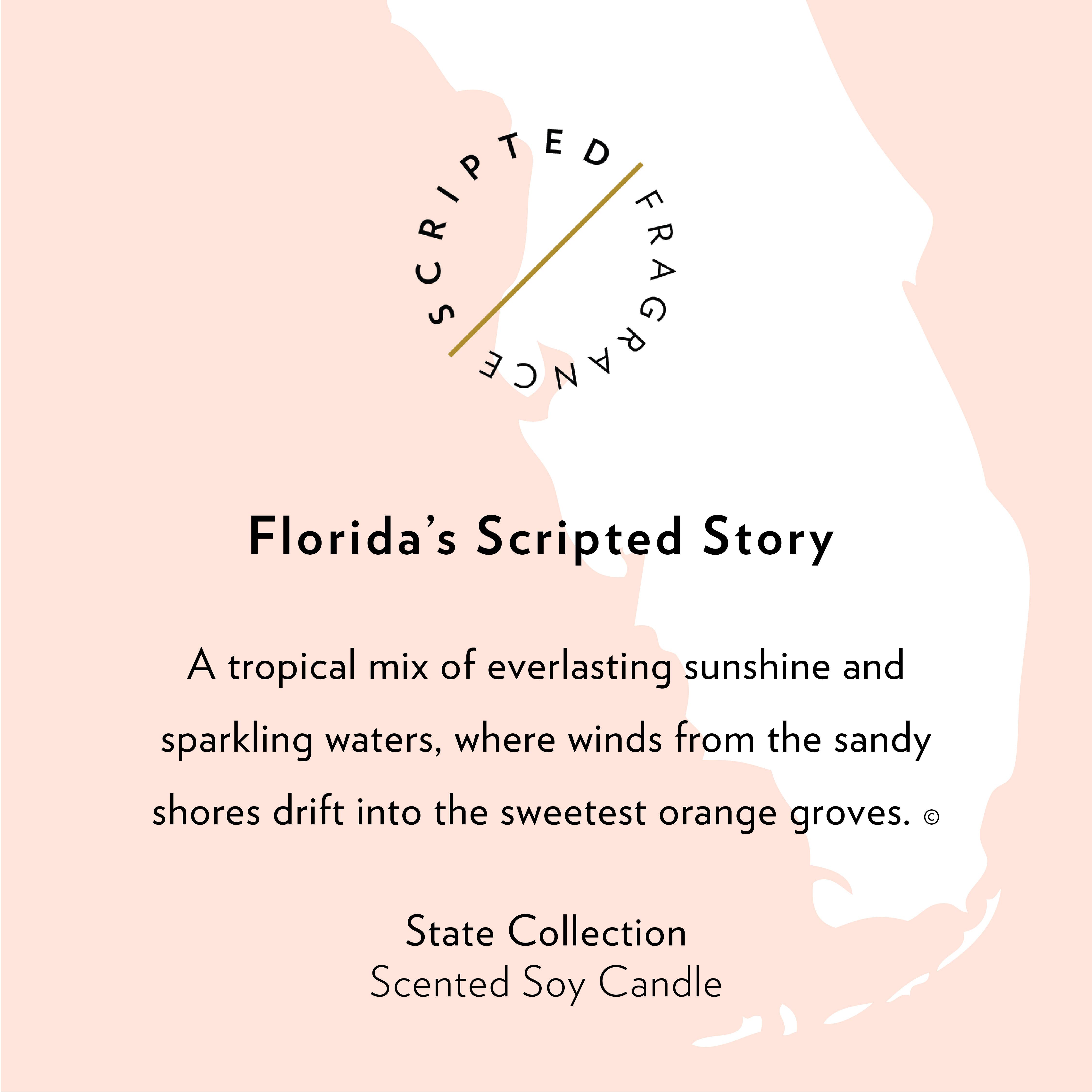 Scripted Fragrance - Wholesale Jar/Filled Candle - Florida State Soy Candle5