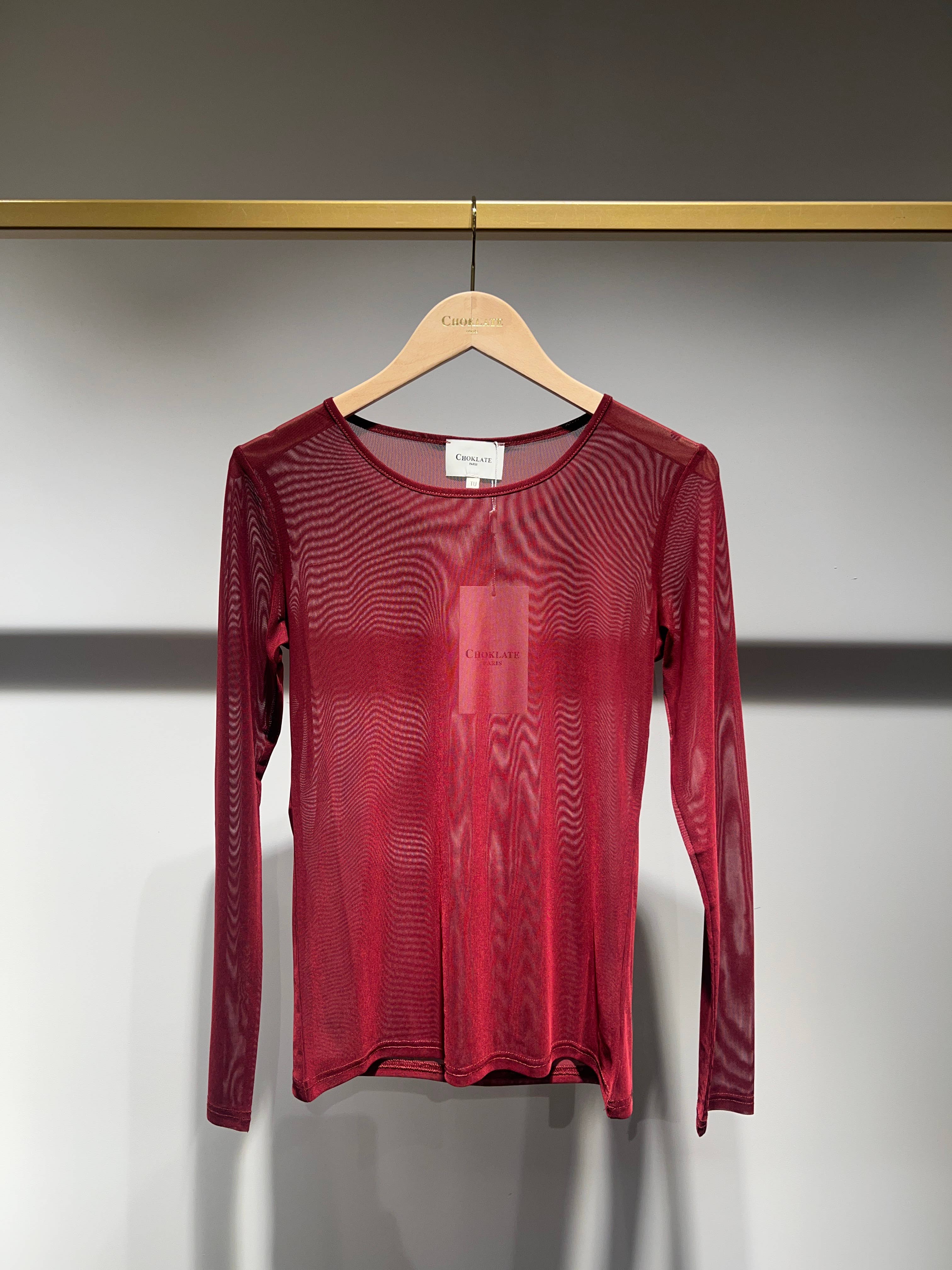 CHOKLATE PARIS - Wholesale T-Shirt (Graphic) - Women's - Stretch mesh top - 2960012