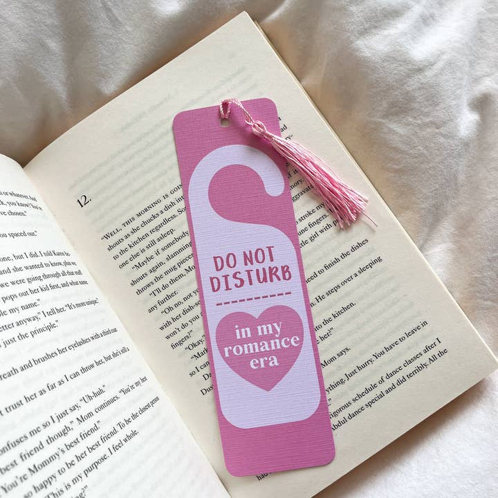 Fleurs on Sunday - Wholesale Bookmark - Do Not Disturb Bookmark Series | Cute Romantic Bookmarks7