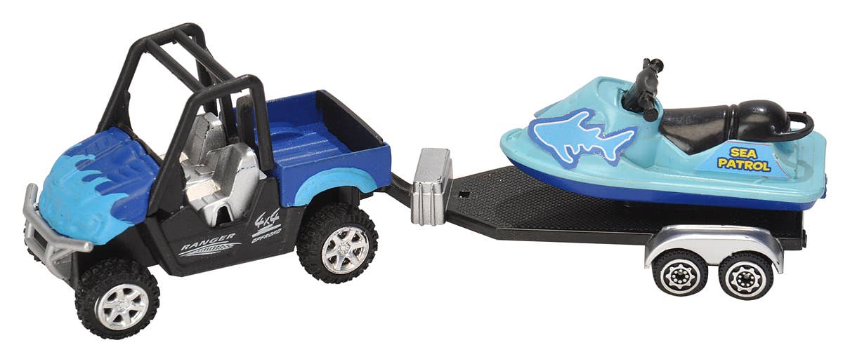 Wild Republic - Wholesale Toy Car/Truck - Kids - Truck-Trailer Aquatic 5"