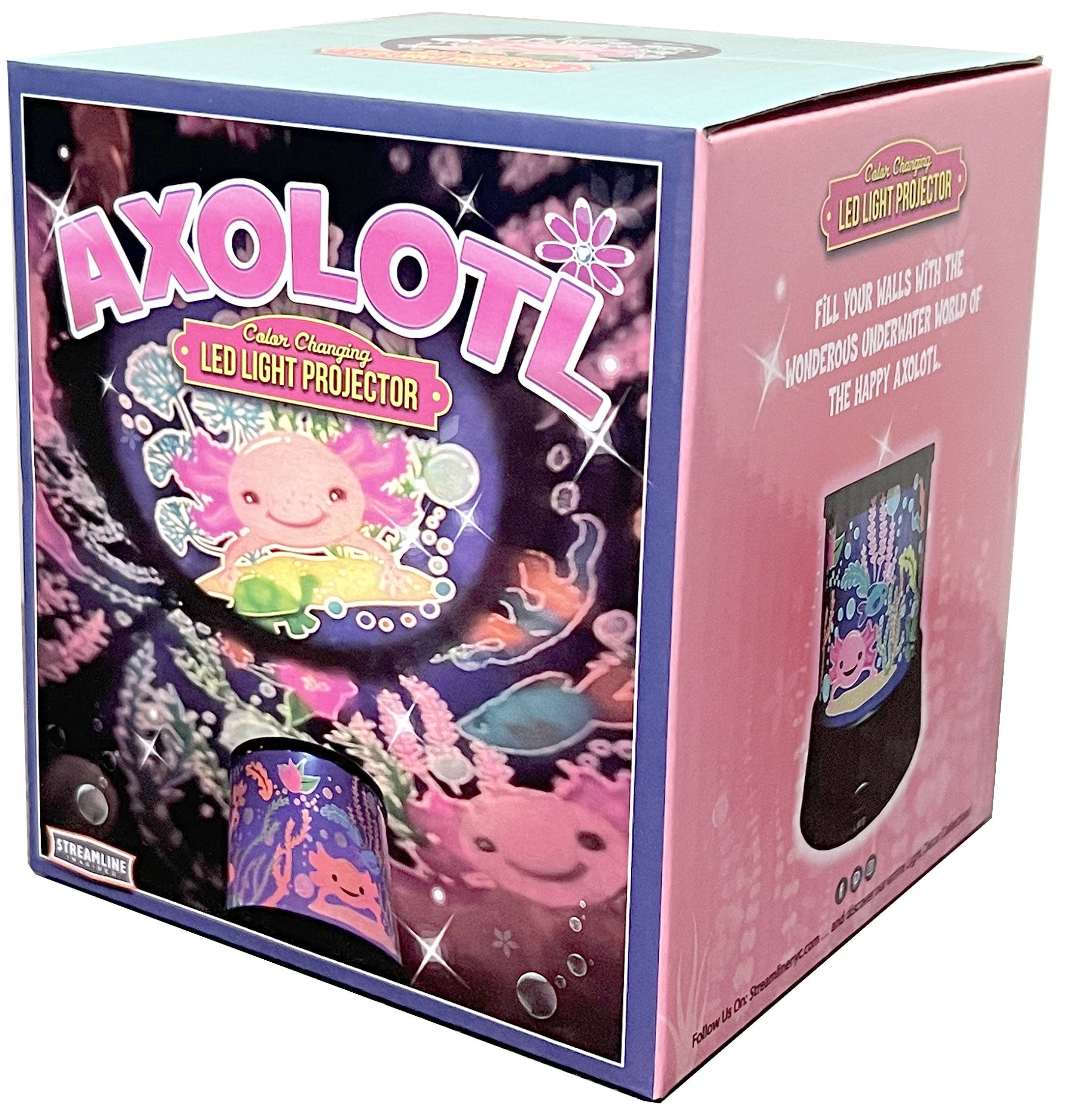 Streamline - Wholesale Night Light - Kids & Baby - Axolotl LED Projection Light1