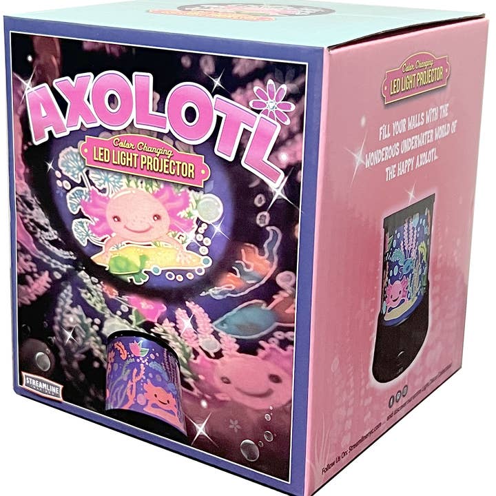 Streamline - Wholesale Night Light - Kids & Baby - Axolotl LED Projection Light1