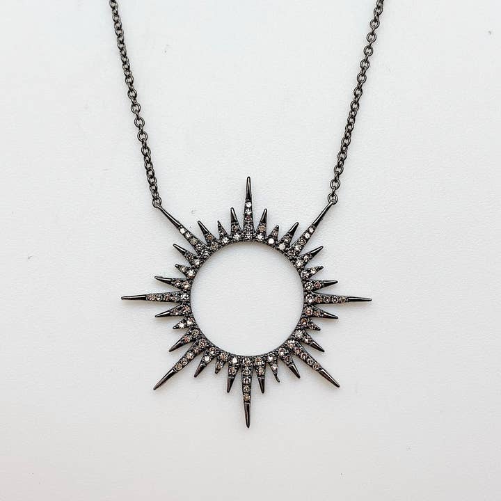 Diamond Sun ketting voor wholesale door Siena Jewelry