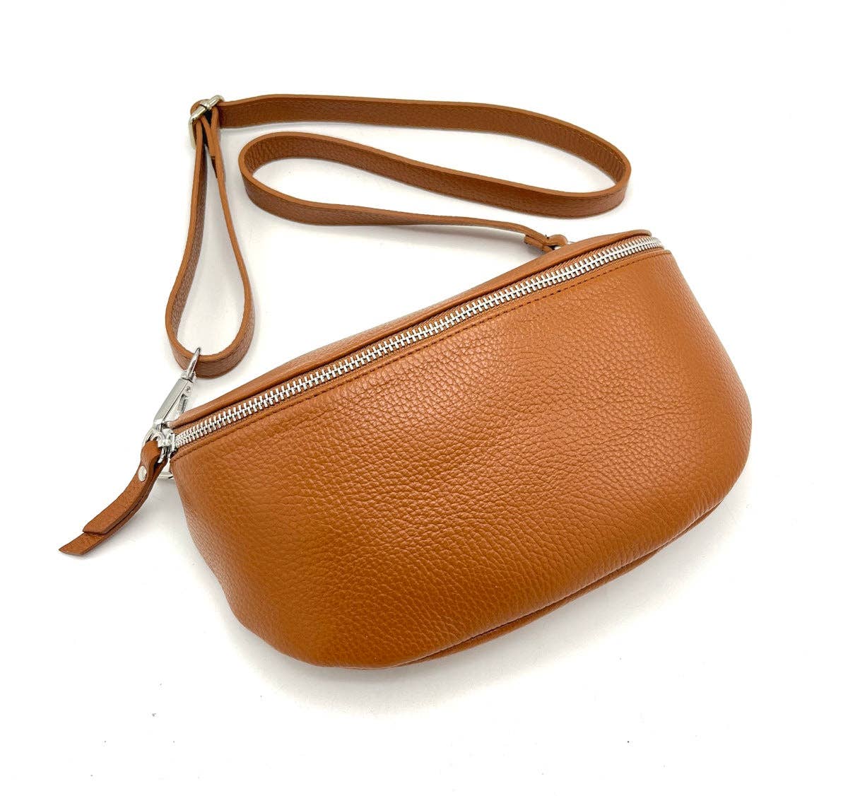 Suie Valentini srl - Wholesale Crossbody Bag - Women's - Genuine leather fanny pack, Made in Italy, art. 11246615