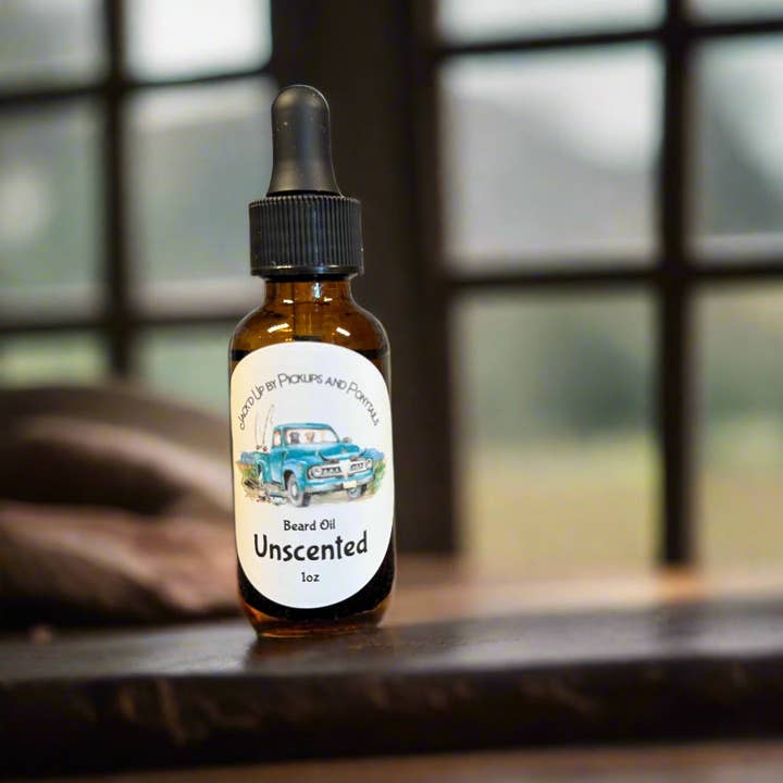 Aceite para barba sin fragancia para venta al por mayor de Pickups And Ponytails