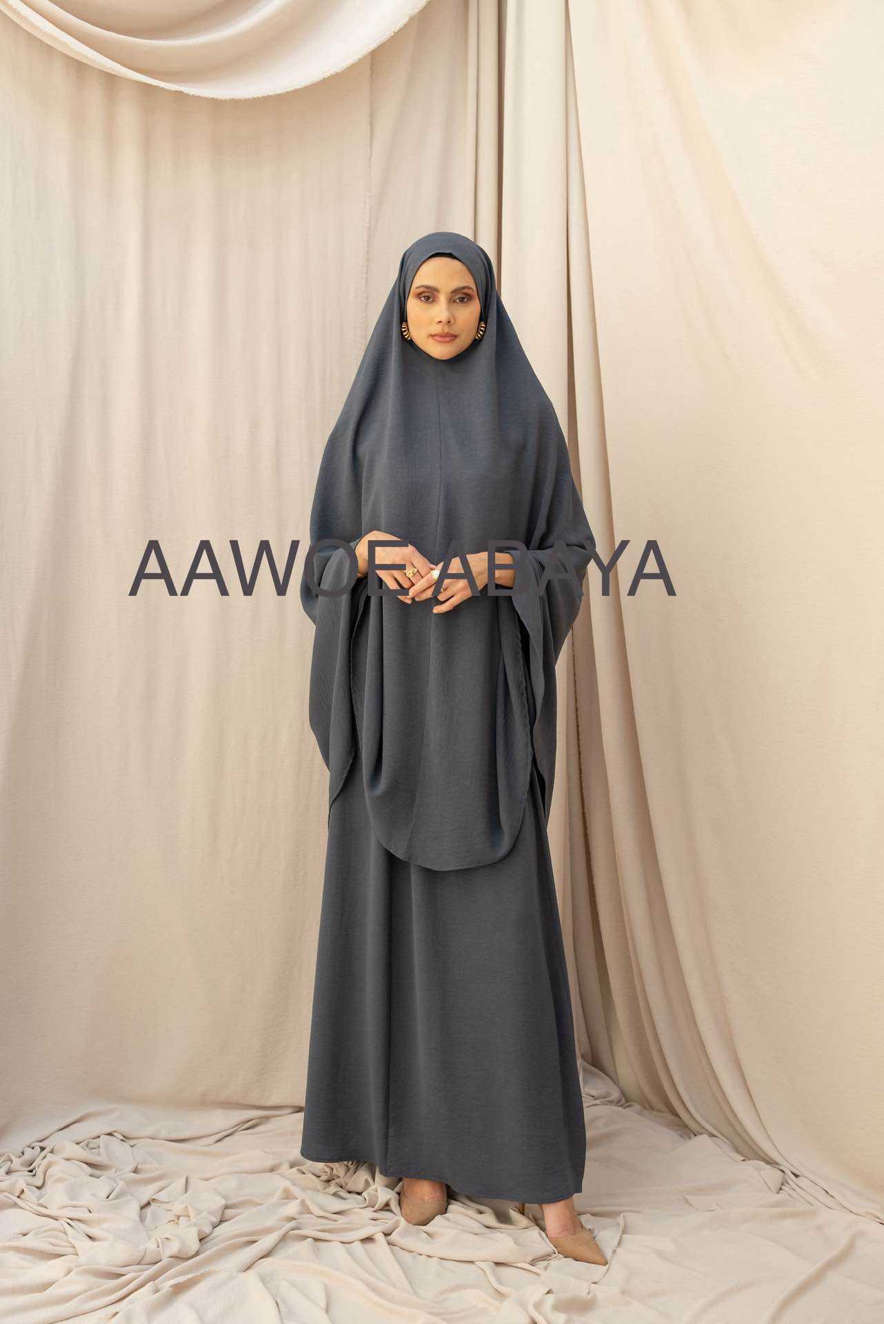 Aawoe Abaya - Wholesale Tops Set - Women's - Jilbab Janne Ready-to-Wear Elegant - 2801-SET27