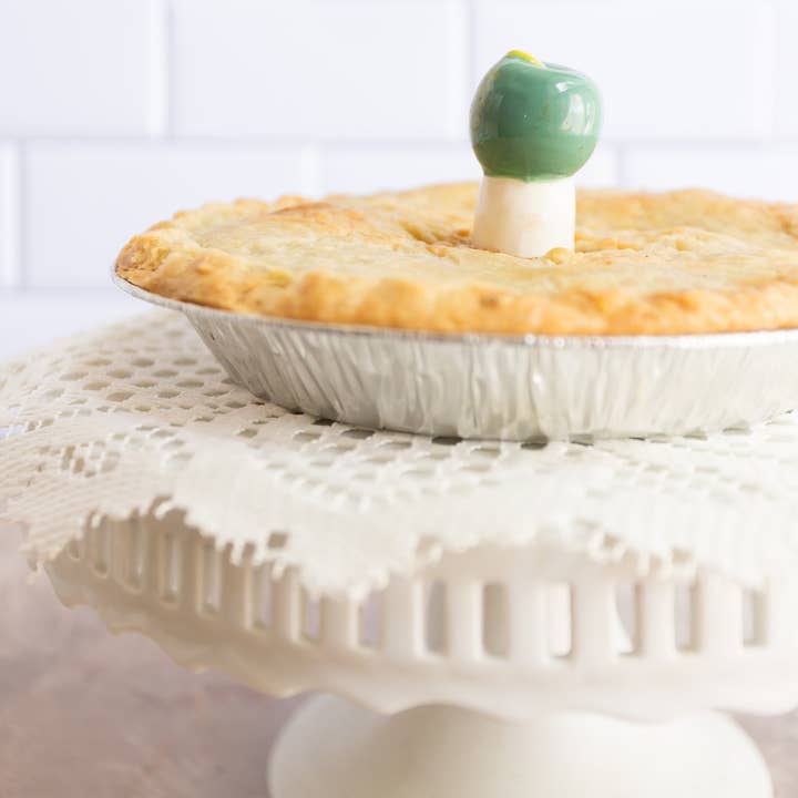 Fox Run Brands - Vendita all'ingrosso Utensile/attrezzo da cucina - Sfiatatoio per Torta di Mele Fox Run, Uccellino per Torte da Forno, 1,75" x 3"