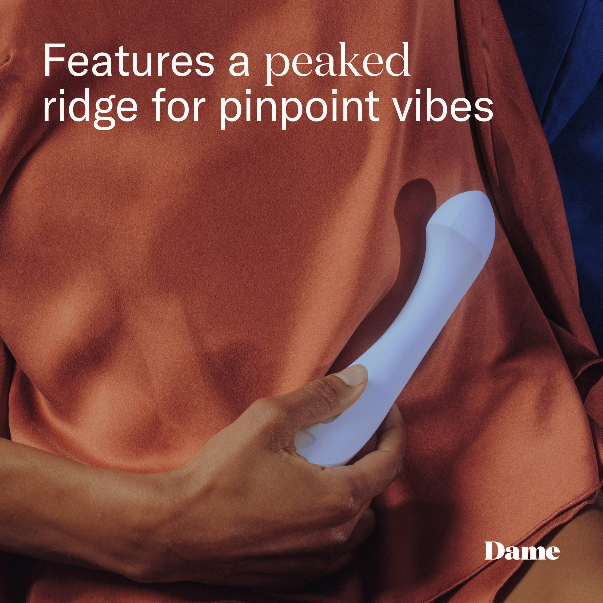 Dame Products - Wholesale Sex Toy - Arc Vibrator - Ice | G-Spot & Clitoral Stimulation8