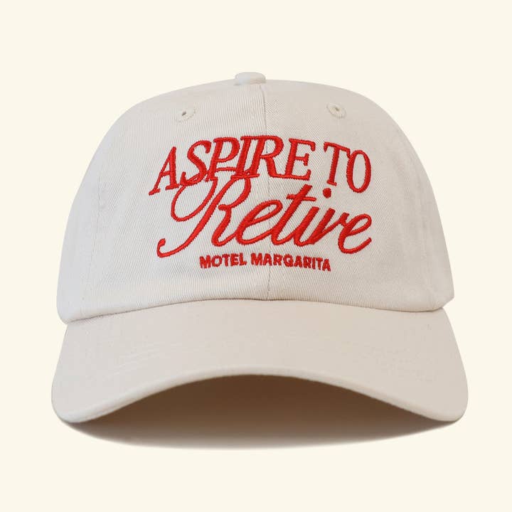 Retire Dad Hat - Bone for wholesale by Motel Margarita