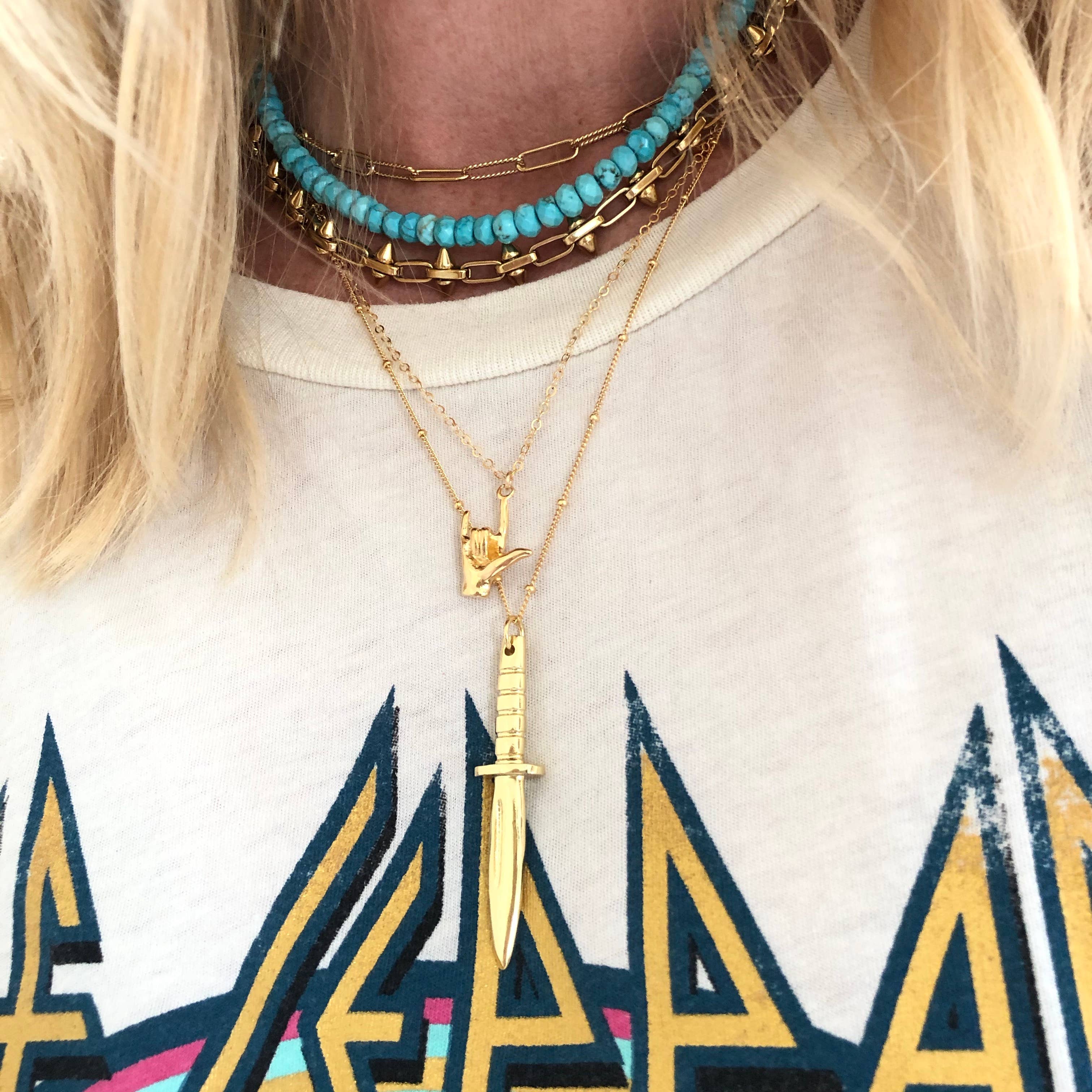 Jessica Matrasko Jewelry – Großhandel Kette mit Anhänger/Charm – Adira Halskette1