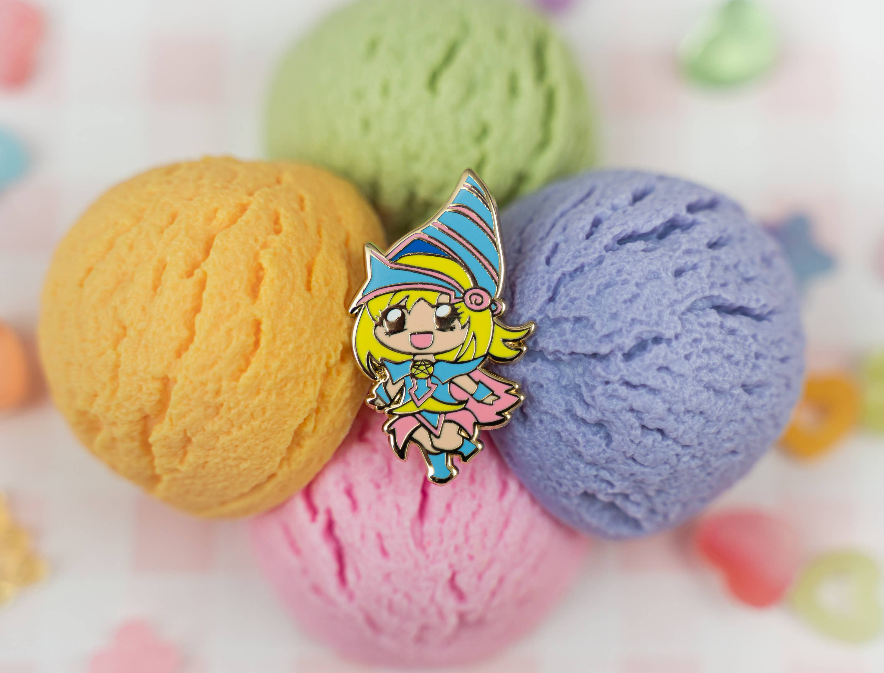 Naytendo - Wholesale Lapel Pin/Button - Dark Magician Girl Yu-Gi-Oh Enamel Pin Anime1