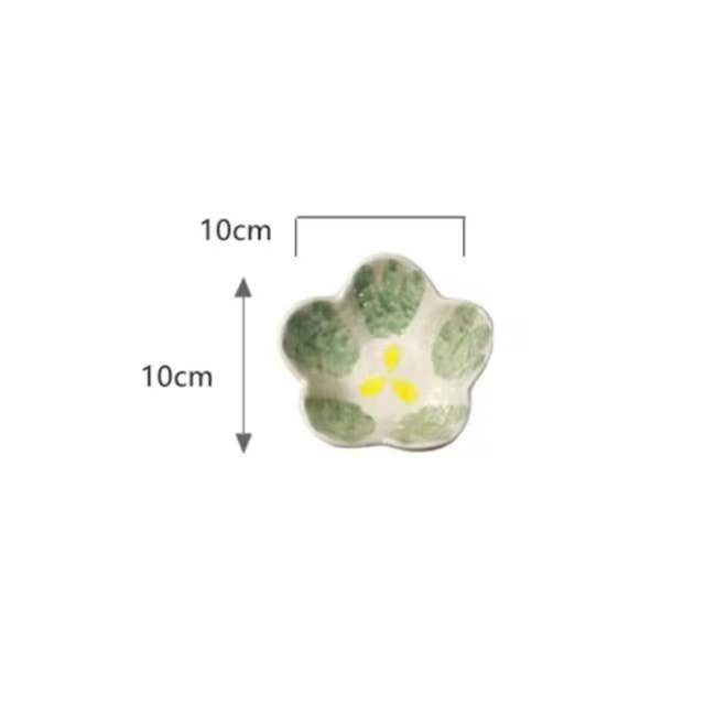 Homerely - Wholesale Decorative Plate/Dish/Bowl - Small Ceramic Dessert Snack Sauce Plate