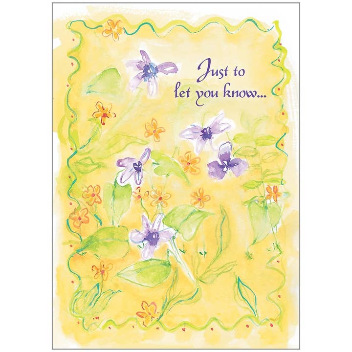 Carte « Je pense à toi » FR9668 pour la vente par Shade Tree Greetings
