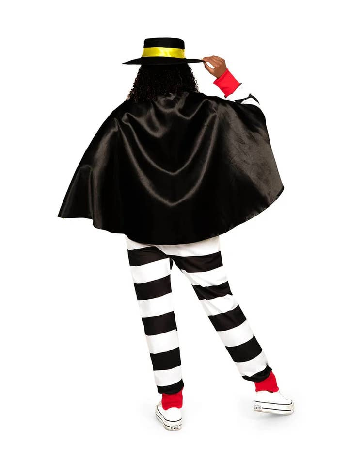 Tipsy Elves – Engroshandel Kostume - Voksen – Hamburger Thief Kostume - Unisex Halloween Jumpsuit