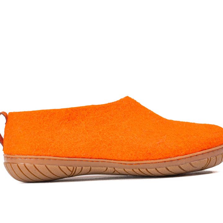 Outdoor Shoes With Rubber Sole - Orange for wholesale by Woollyes Inc