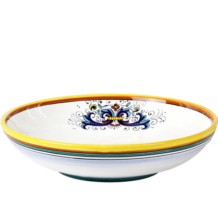 Artistica - Deruta of Italy - Wholesale Serve Bowl - Ricco Deruta Lite: Pasta-Risotto Shallow Bowl