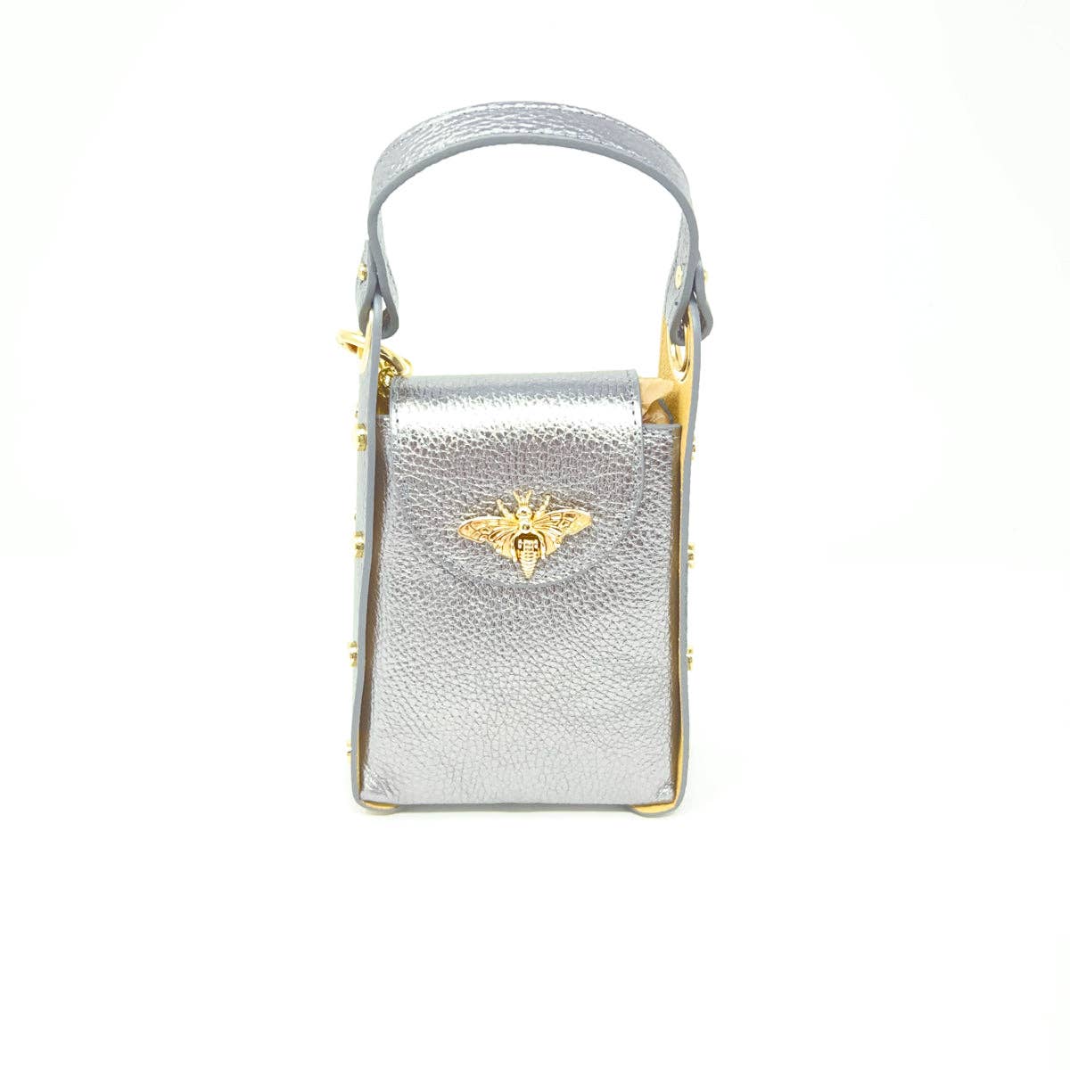 German Fuentes Handbags - Wholesale Crossbody Bag - Women's - GF1080 GENUINE ITALIAN LEATHER BUTTERFLY CLUTCH + CROSSBODY1