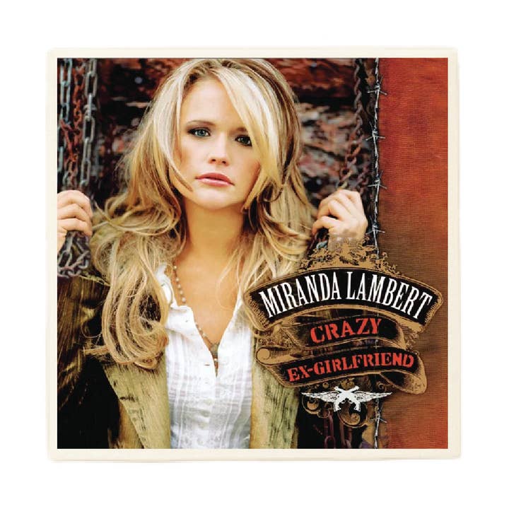 Miranda Lambert Crazy Ex-Namorada Álbum Coaster por atacado de Lucky Mfg. Co.