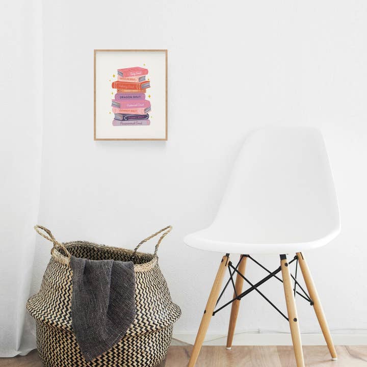 Easyhand Goods – formerly Onderkast - Wholesale Art Print - Smut Book Stack Art Print1