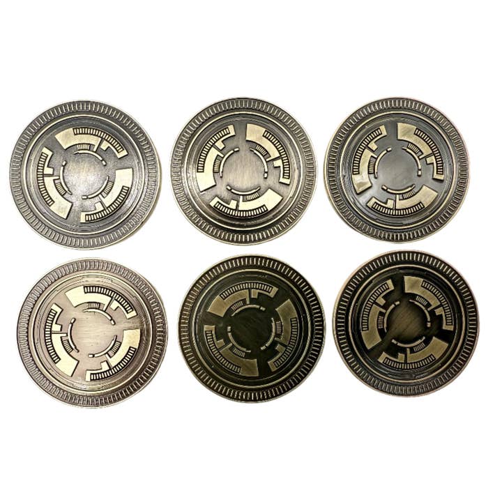 Norse Foundry - Wholesale Keepsake Coin/Token - Adventure Coins - Objective Tokens (SciFi)