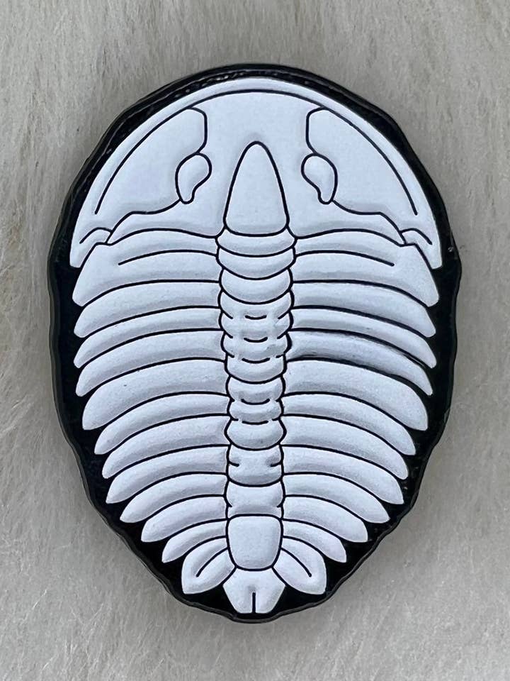 Trilobite Soft Enamel Pin for wholesale by Roamin' Bison Workshop