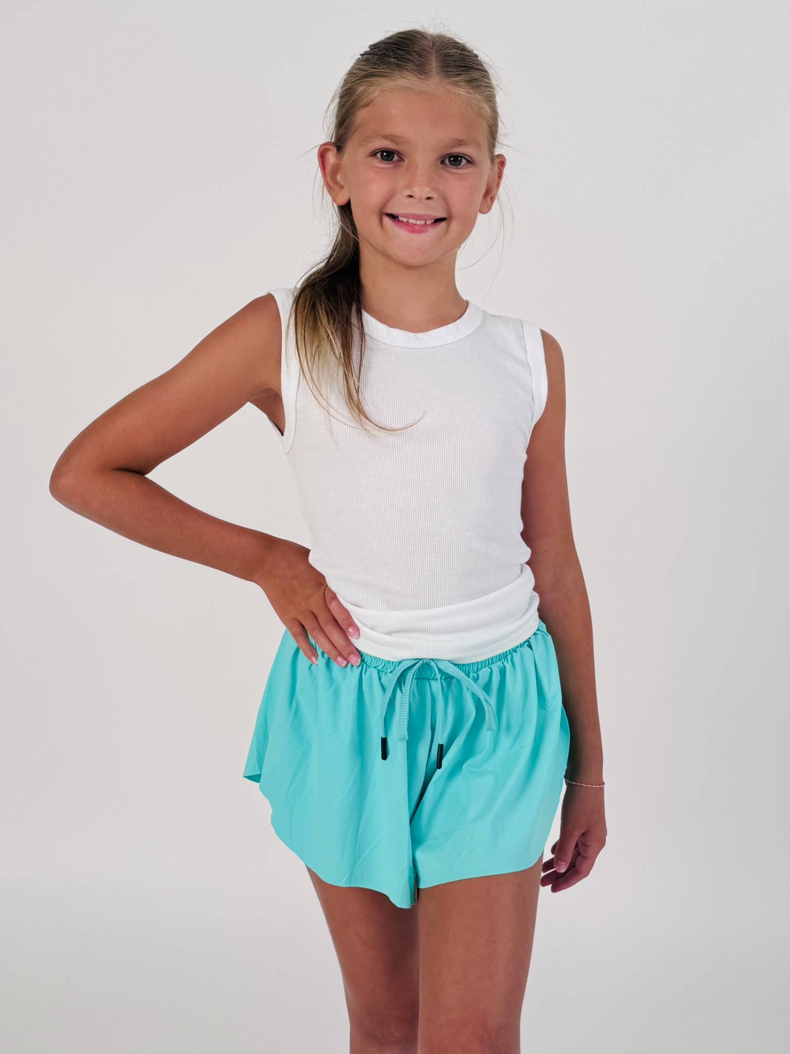 My Petite & Me - Wholesale Athletic Dress - Kids - Girl's Flowy Butterfly Shorts With Mommy & Matching Option