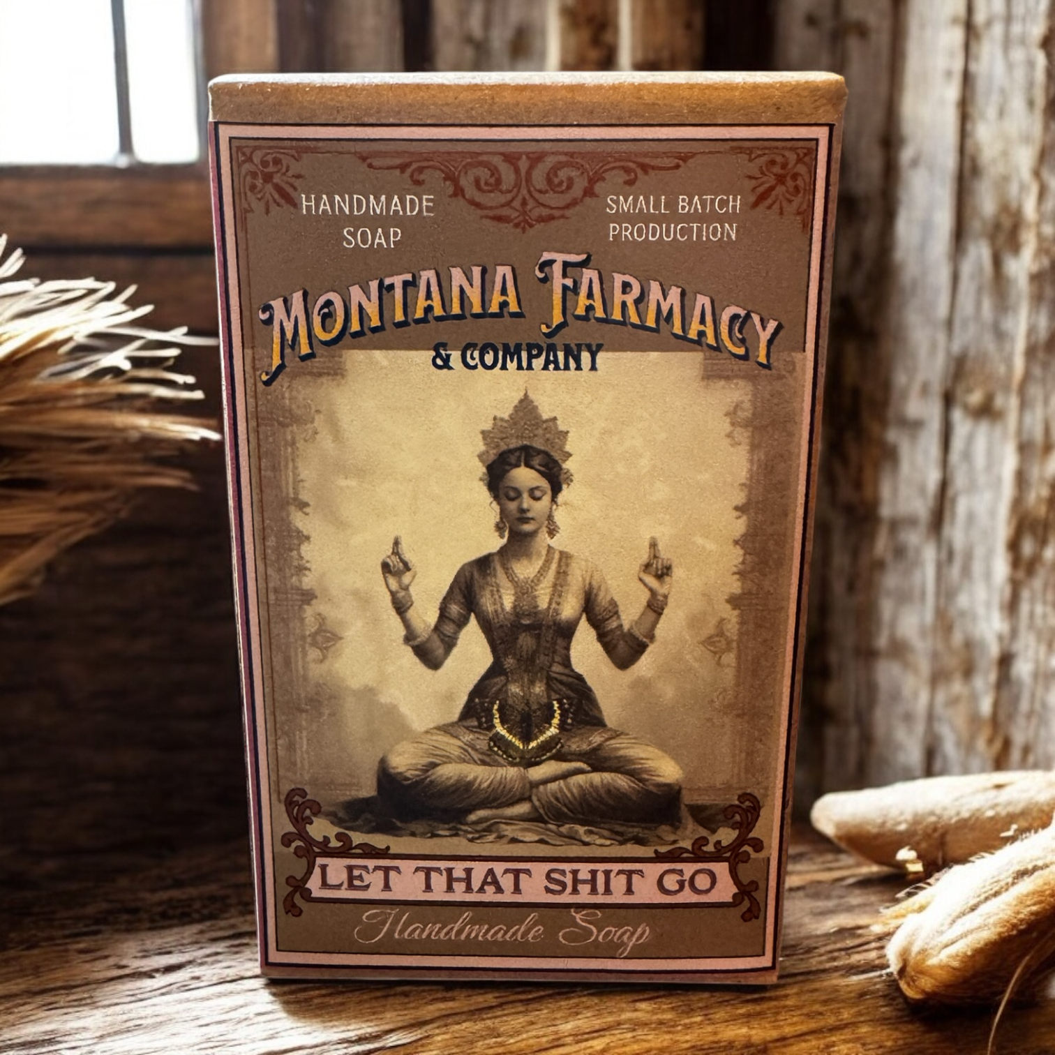 Montana Farmacy - Wholesale Bar Soap - Just Let that Shit go handmade artisan Tea & Lemongrass Soap4